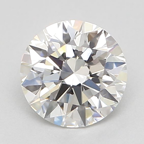 0.44 carat F-VVS2 Excellent cut Natūralus Round Deimantas (1)