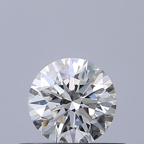 0.43 carat F-VVS1 Excellent cut Natūralus Round Deimantas (1)