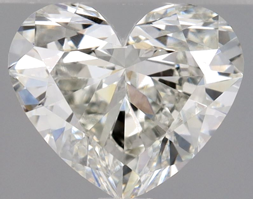0.9 carat H-VS1 Natūralus Heart Deimantas (1)