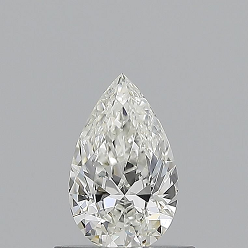 0.51 carat H-IF Natūralus Pear Deimantas (1)