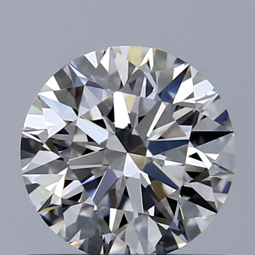 0.53 carat F-VVS1 Excellent cut Natūralus Round Deimantas (1)