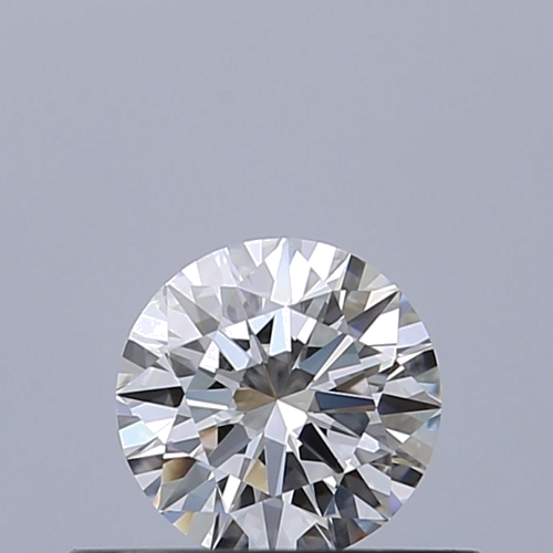 0.37 carat F-VVS2 Excellent cut Natūralus Round Deimantas (1)