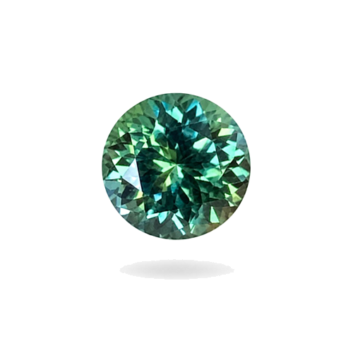 0.66 carat GREEN Round Safyras (1)