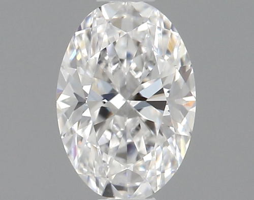 0.5 carat D-VS1 Natūralus Oval Deimantas (1)