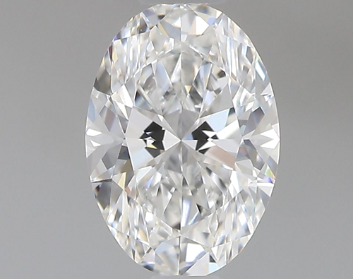 0.58 carat F-VVS2 Natūralus Oval Deimantas (1)