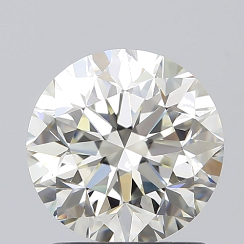1.51 carat K-VVS2 GD cut Natūralus Round Deimantas (1)