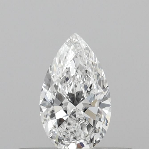 0.19 carat D-VVS1 Natūralus Pear Deimantas (1)