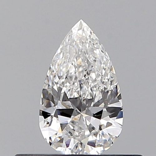 0.31 carat E-SI1 Natūralus Pear Deimantas (1)