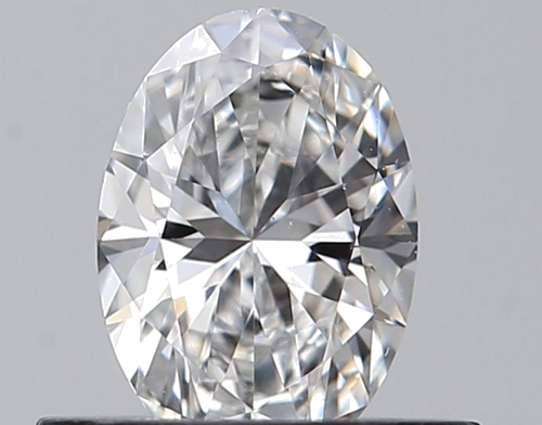 0.45 carat E-VS1 Natūralus Oval Deimantas (1)