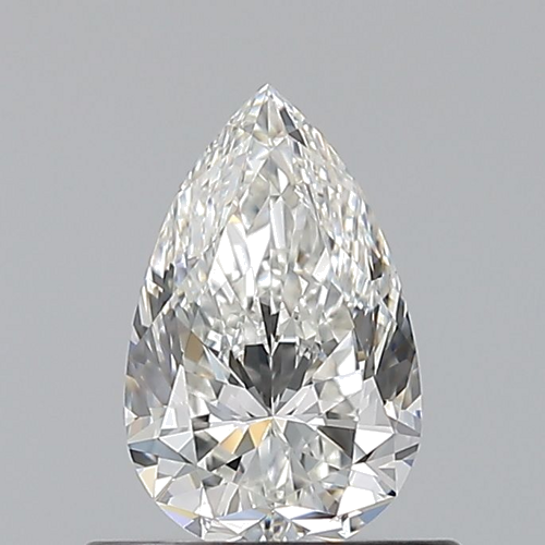 0.6 carat G-IF Natūralus Pear Deimantas (1)