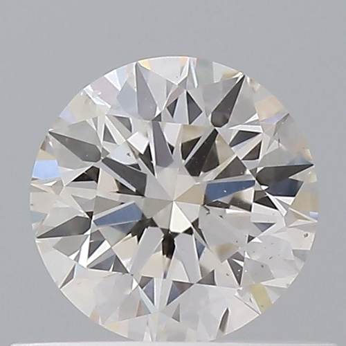 0.5 carat I-SI1 Very Good cut Natūralus Round Deimantas (1)