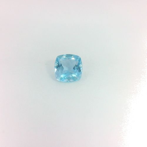 0.58 carat BLUE Cushion Aquamarine (1)