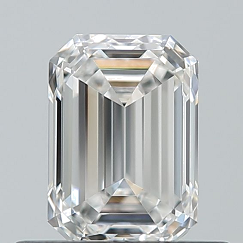 0.7 carat F-VVS2 Natūralus Emerald Deimantas (1)