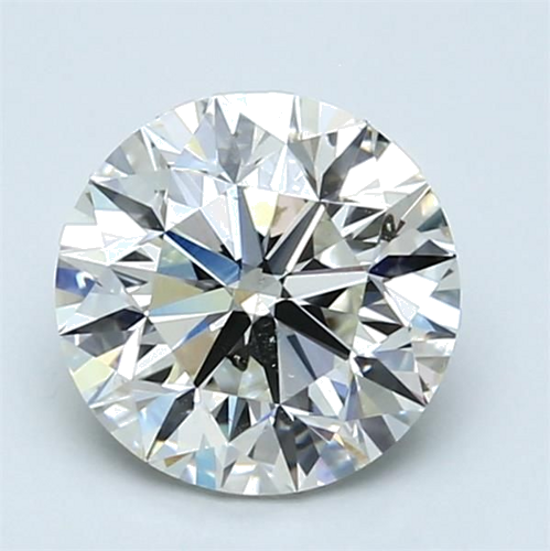 2.03 carat I-SI2 Very Good cut Natūralus Round Deimantas (1)