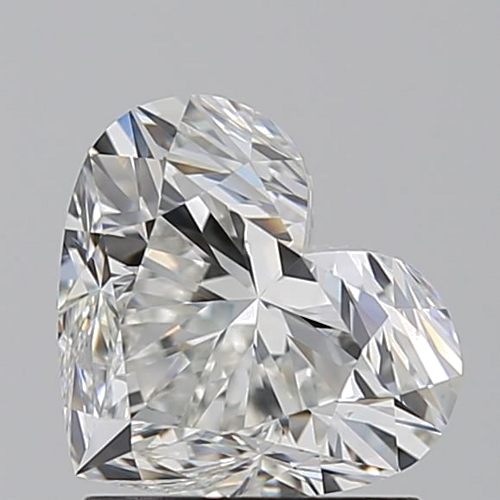1.5 carat H-VS1 Natūralus Heart Deimantas (1)