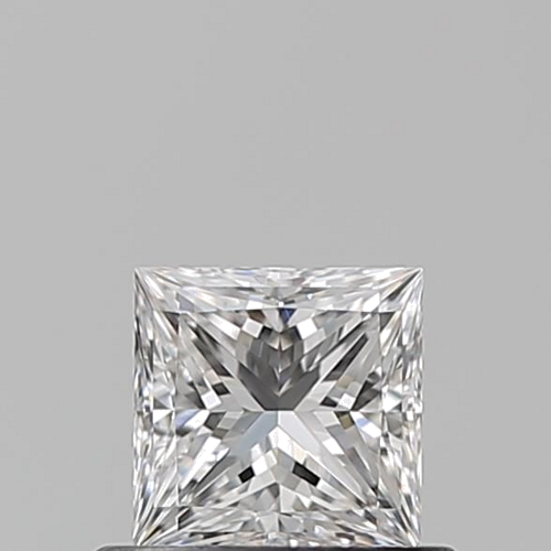0.56 carat E-VVS1 Natūralus Princess Deimantas (1)