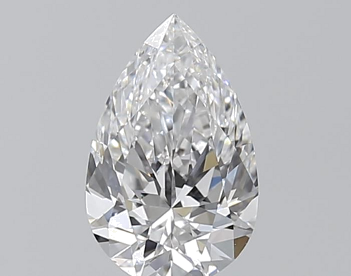 0.7 carat E-SI1 Natūralus Pear Deimantas (1)