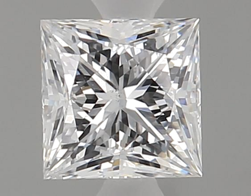 0.44 carat E-SI2 Natūralus Princess Deimantas (1)