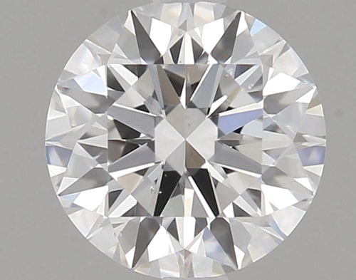 0.58 carat E-SI1 Excellent cut Natūralus Round Deimantas (1)