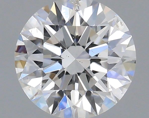 0.32 carat F-SI2 Excellent cut Natūralus Round Deimantas (1)