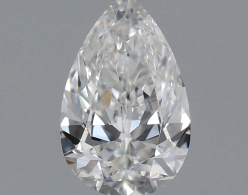 0.3 carat F-SI1 Natūralus Pear Deimantas (1)