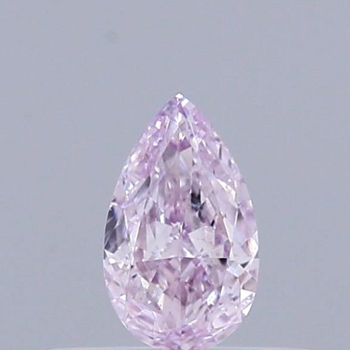 0.25 carat Fancy Light Purplish Pink-SI1 Natūralus Pear Deimantas (1)