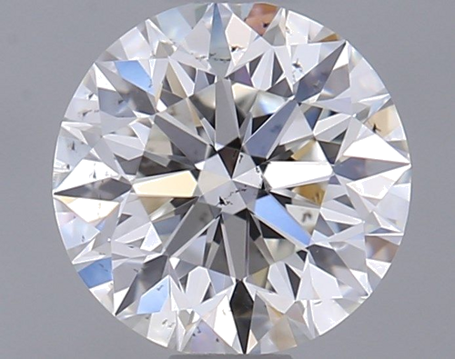 0.6 carat F-SI1 Excellent cut Natūralus Round Deimantas (1)