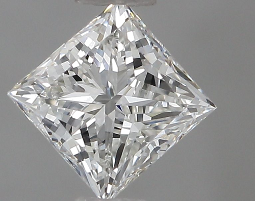 0.7 carat H-VS1 Natūralus Princess Deimantas (1)