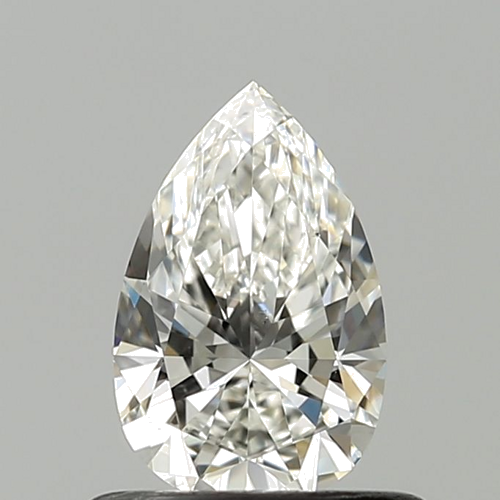 0.51 carat G-VS2 Natūralus Pear Deimantas (1)