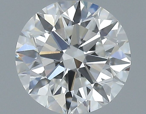 0.53 carat F-VVS1 Excellent cut Natūralus Round Deimantas (1)