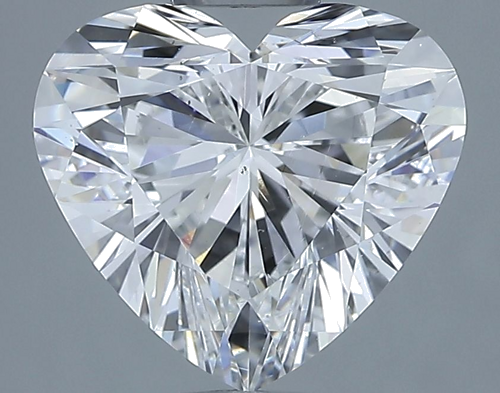 2.56 carat F-VS2 Natūralus Heart Deimantas (1)