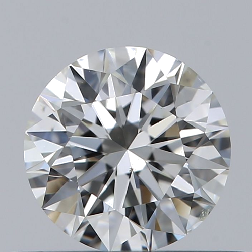0.51 carat I-SI2 Excellent cut Natūralus Round Deimantas (1)