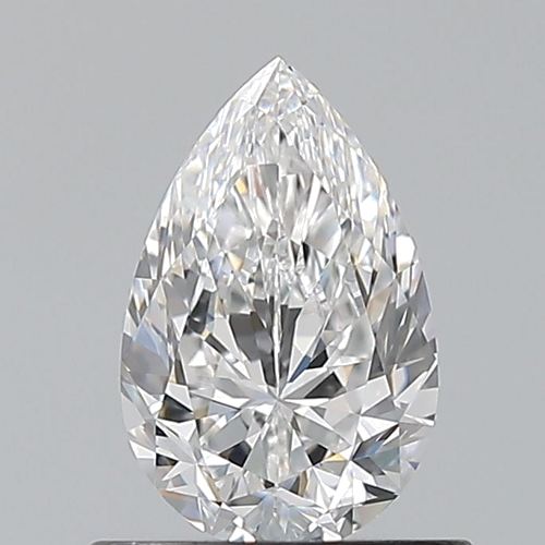 0.7 carat D-VVS2 Natūralus Pear Deimantas (1)