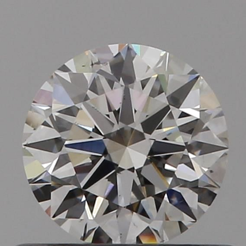 0.5 carat F-SI1 Excellent cut Natūralus Round Deimantas (1)
