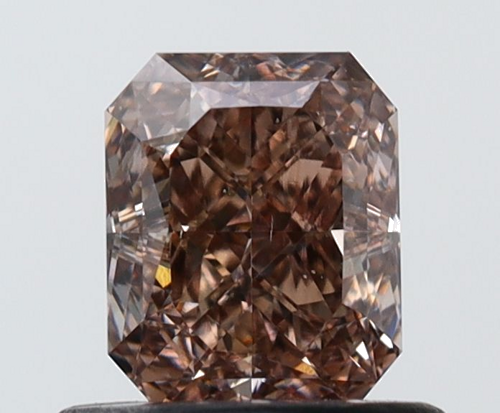 0.63 carat Fancy Dark Pink-VS2 Natūralus Radiant Deimantas (1)