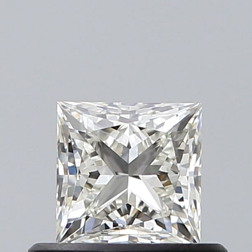 0.53 carat K-VVS1 Natūralus Princess Deimantas (1)