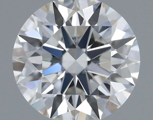 0.45 carat F-VVS2 Excellent cut Natūralus Round Deimantas (1)