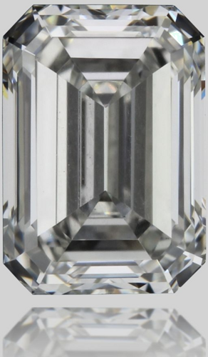 0.52 carat H-VVS2 Natūralus Emerald Deimantas (1)