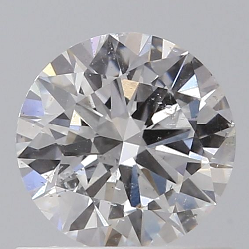 0.6 carat D-SI2 Excellent cut Natūralus Round Deimantas (1)
