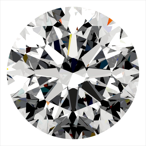 0.4 carat G-VVS2 Very Good cut Natūralus Round Deimantas (1)