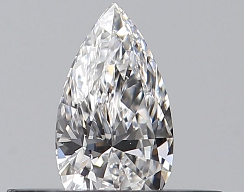 0.25 carat E-VVS2 Natūralus Pear Deimantas (1)