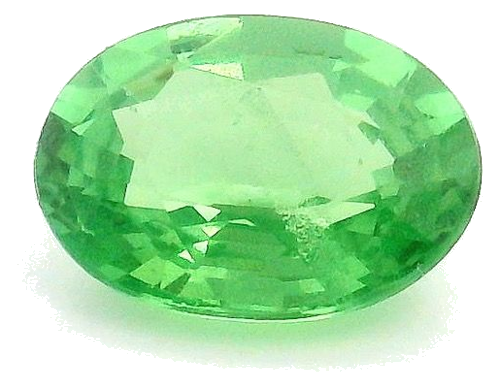0.55 carat GREEN Oval Garnet (1)