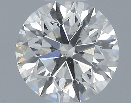 0.43 carat H-SI1 Excellent cut Natūralus Round Deimantas (1)