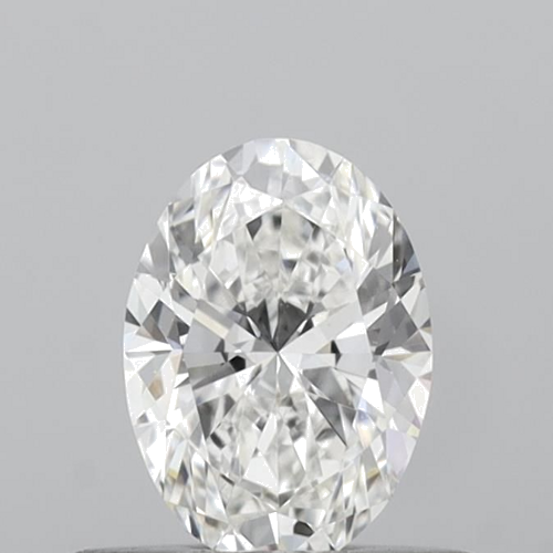 0.45 carat G-VVS2 Natūralus Oval Deimantas (1)