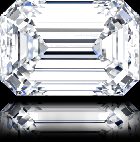 4.73 carat F-VVS2 Natūralus Emerald Deimantas (1)