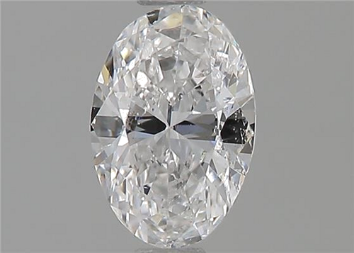 0.7 carat D-SI1 Natūralus Oval Deimantas (1)