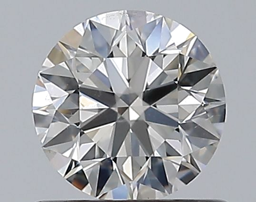0.63 carat G-SI2 Excellent cut Natūralus Round Deimantas (1)