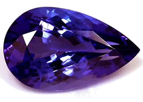 3.22 carat BLUE Pear Tanzanite (1)