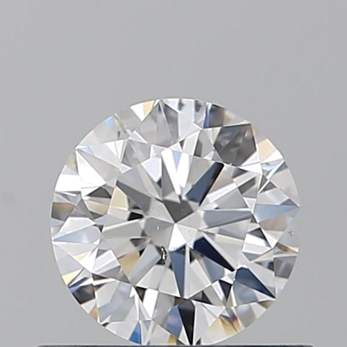0.55 carat E-SI2 Excellent cut Natūralus Round Deimantas (1)