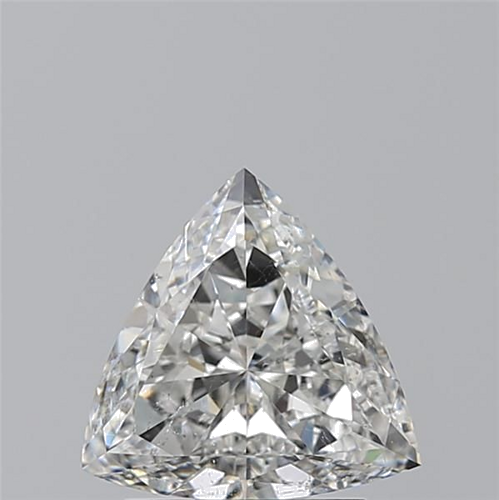 1.21 carat G-SI2 Natūralus Triangular Deimantas (1)